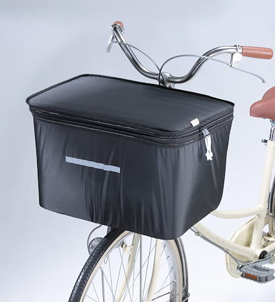 他サイト： 川住製作所(Kawasumi Seisakusyo) （kawasumi） ワイド型２段式前カゴカバーＫＷＦ－１２０ＢＫの商品画像