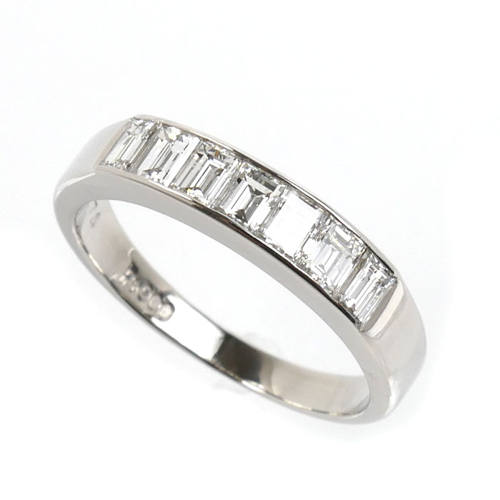 Pt900プラチナ リング・指輪 ダイヤモンド0.74ct 11.5号 4.3g レディース 中古 美品