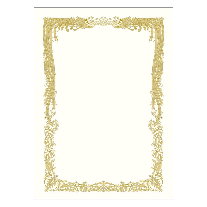 ササガワ 賞状用紙 ケント紙 B4判 横書き用 100枚入 10-5038 4,770円