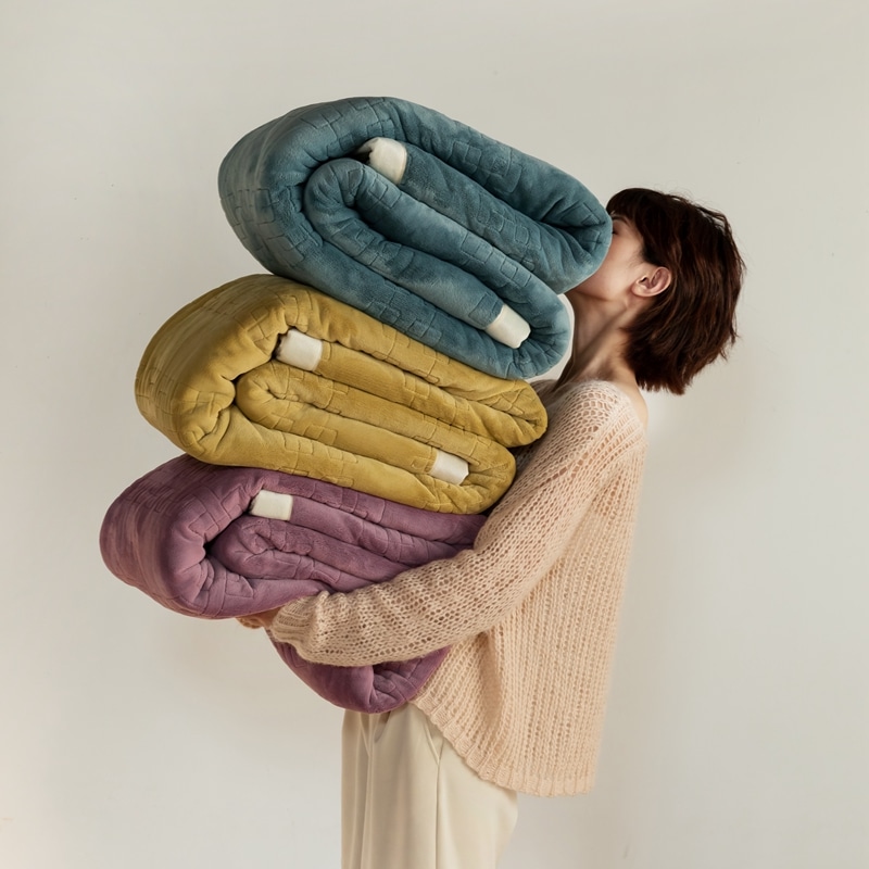 3点セット毛布 ブランケット 北欧 防寒 かわいい ひざ掛け プレゼント 通年使用 暖かい 肩掛け 韓国 毛布 厚手 シングル ダブル フランネル かわいい ひざ掛け プレゼント 通年使用 暖か