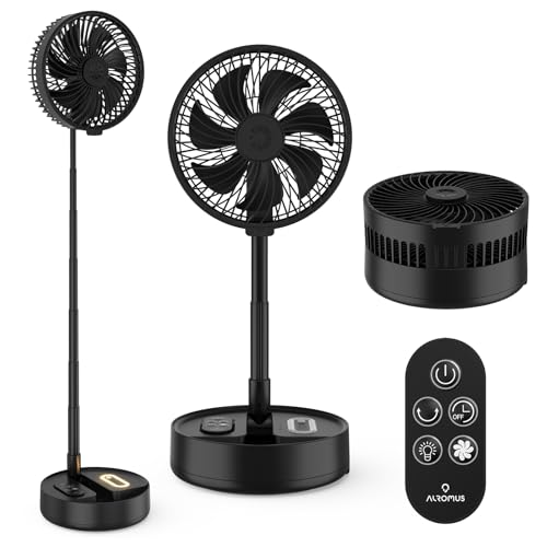 【】コードレス扇風機 7200mAh USB充電式 折りたたみ扇風機 コードレス首振り・風量4段階・リズム自然風・タイマー機能付き高さ無段階調節・コンパクト収納・静音・省エネ DC モーター搭載(マグ