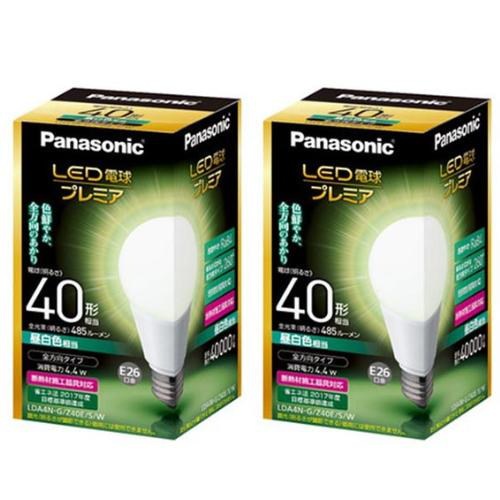 Panasonic LED電球 プレミア 電球色 E26口金 全方向タイプ Amazon | パナソニック LED電球 口金直径26mm 電球40形相当 電球色相当