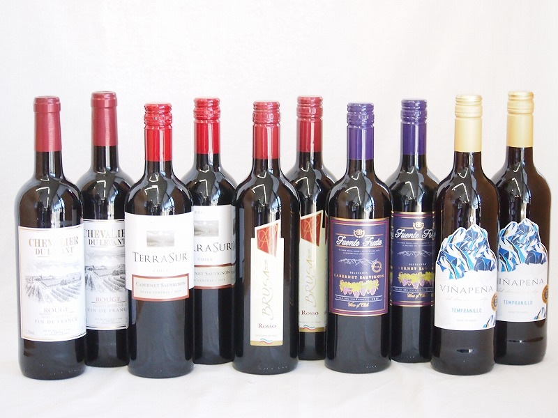 赤ワイン２セット スペインワイン 2本 ふるさと納税 イタリアワイン チリワイン 最大94%OFFクーポン フランスワイン