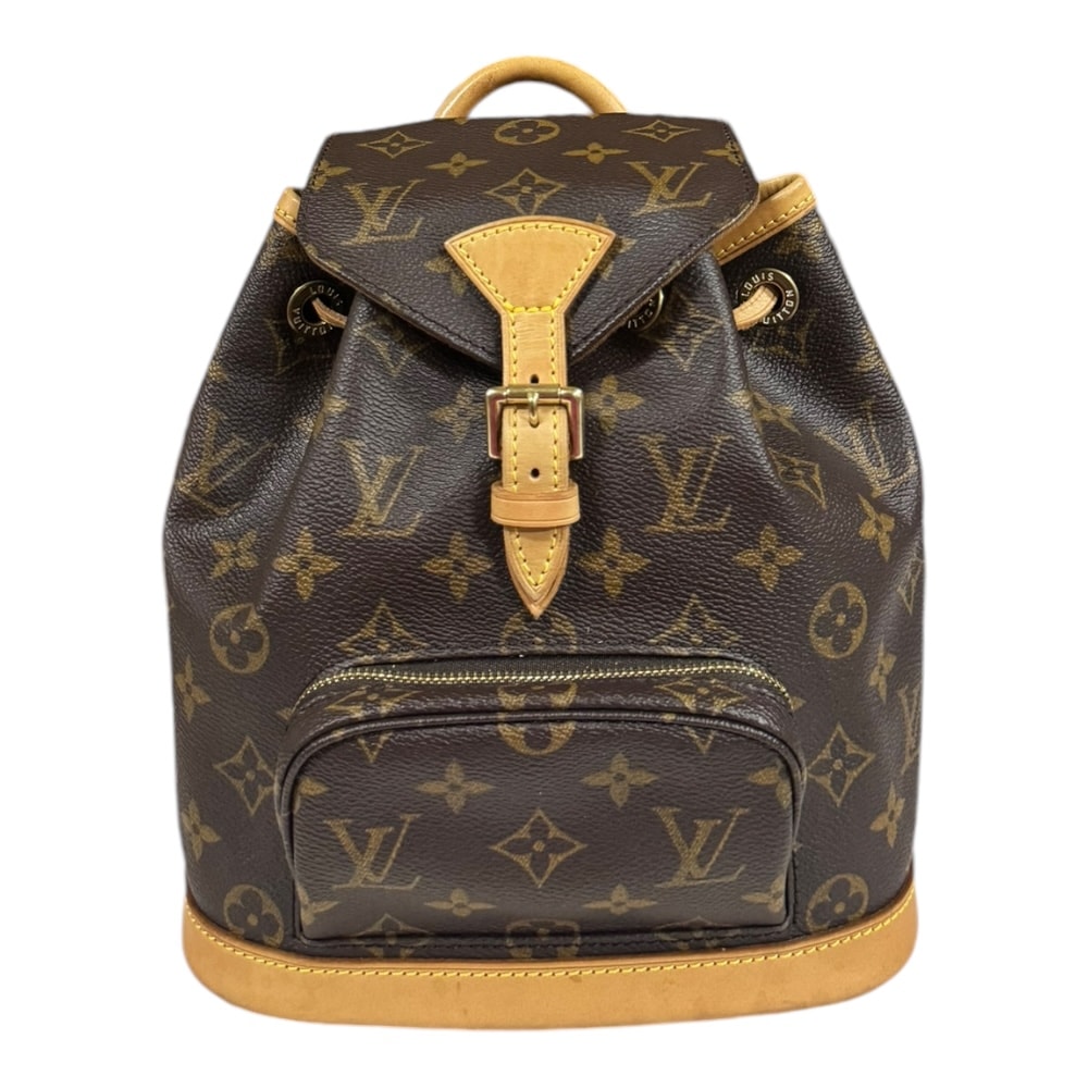 ルイヴィトン ミニモンスリ モノグラム リュック・デイパック モノグラムキャンバス M51137 LOUIS VUITTON 中古