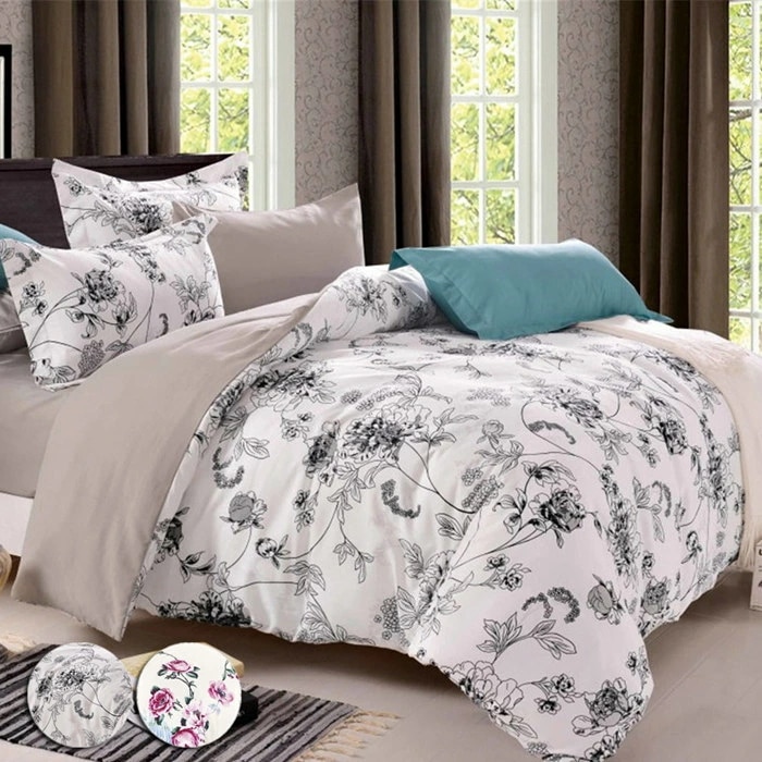 布団カバー 3点セット シングル セミダブル花柄 おしゃれ 布団セット 4点セット 掛け布団カバー かわいい 枕カバー セミシングル 敷布団カバー シーツカバー ベッドシーツ カバーセット ボックスシ