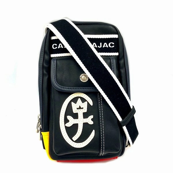 カステルバジャック ドミネ 024912 ワンショルダー ブラック バッグ ボディバッグ【中古】