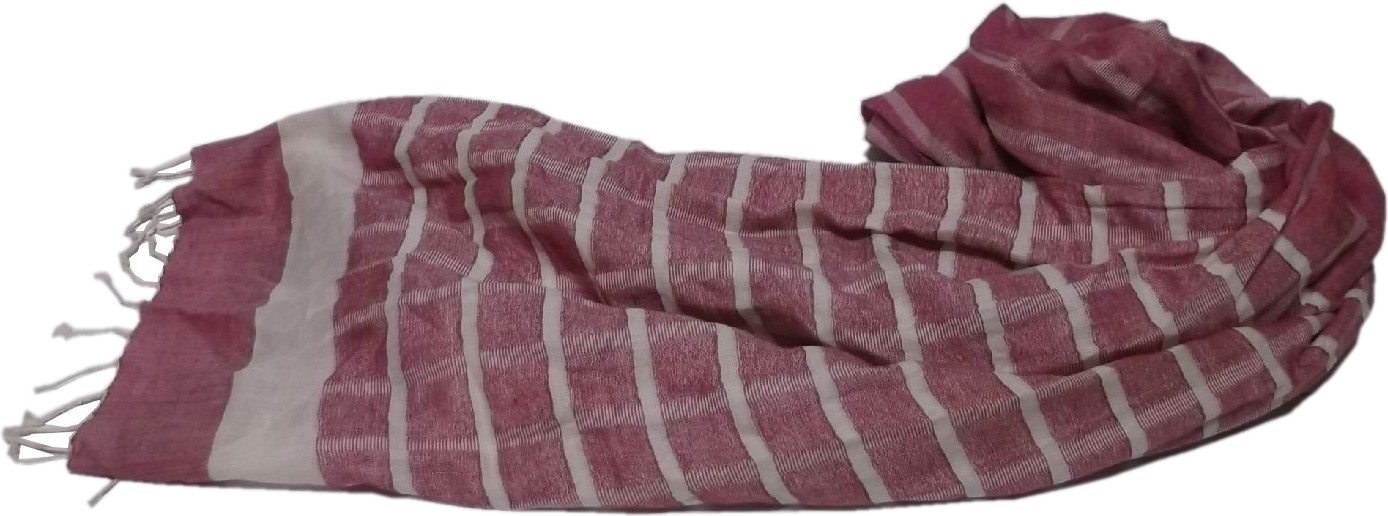 LA直輸入 メンズ レディース 男女兼用 ストール コットン レッド系 cotton stole ARMANI EXCHANGE 023