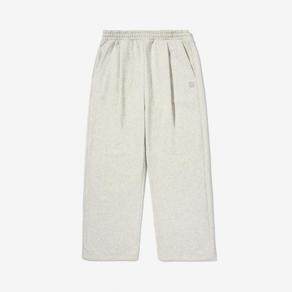 FILA フィラ 裏起毛 スモールロゴ ワイドパンツ