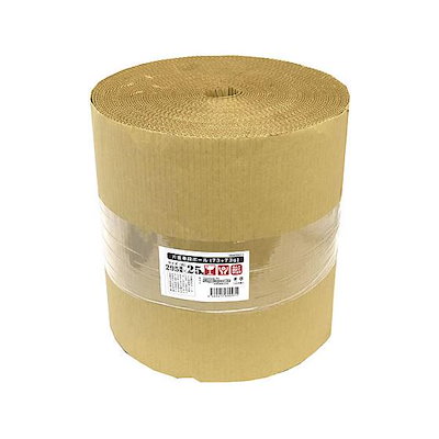 他サイト： 片面巻ダンボール 295mm×25m 紺屋商事 970011の商品画像