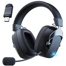 取り外し可能なノイズキャンセリングマイク付きワイヤレスゲーミングヘッドセット有線ジャックマルチデバイス用の3つのモード2.4g BluetoothUSB-3.13.5mm 7,045円