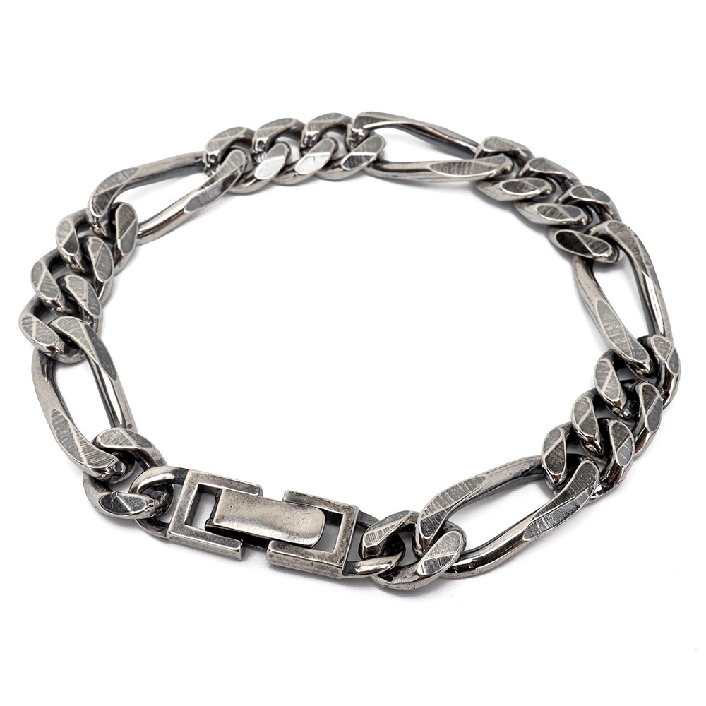 S925 フィガロチェーンブレス 幅9mm [bs269-9mm]