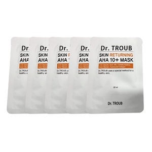 Dr.TROUB AHA10 マスクシート 20mL*15枚 / 5枚