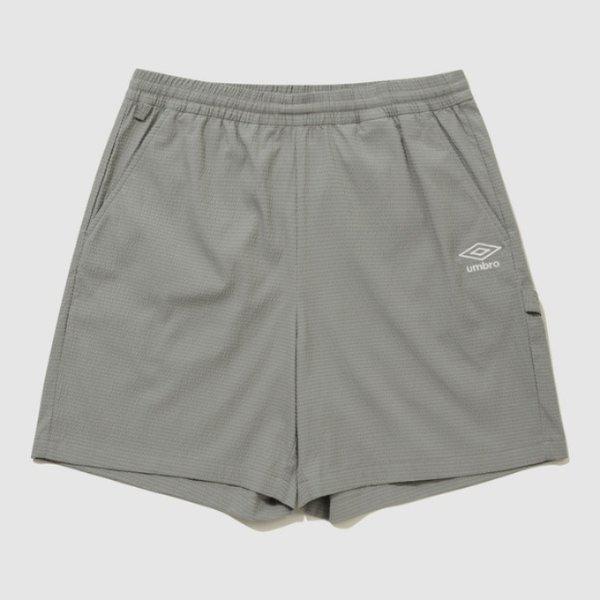 ショートパンツ JQS UQ223CHP63-GKA シアサッカー 4.5部丈ショートパンツ / GREY KHAKI