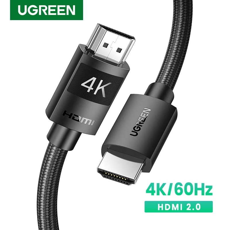 UGREEN HDMI 2.0 ケーブル 4K/60Hz RTX 3080 PS4 Xbox 対応 スプリッター AUX イーサネットケーブル 4K 3D HDMI 互換 4K ケーブル 輸入品
