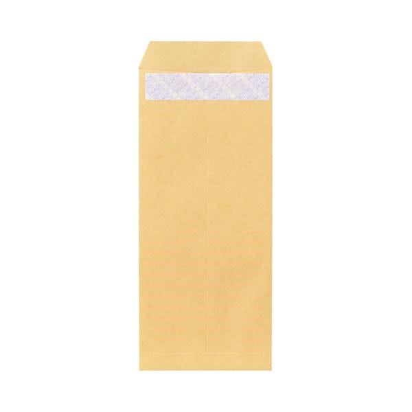 （まとめ） ピース R40再生紙クラフト封筒 テープのり付 長4 70g／m2 枠あり 841 1パック（100枚） 30セット