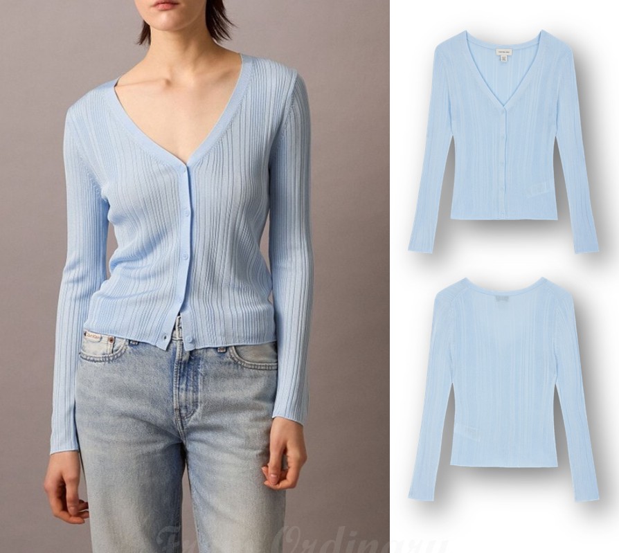 シャイニービスコースリブカーディガン (47C303G-VE0) 13,463円