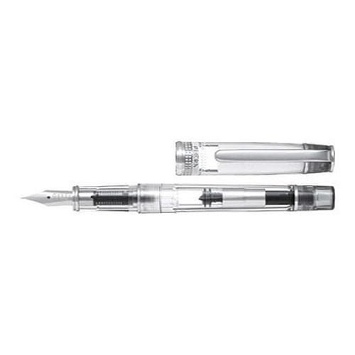 ホットセール （まとめ買い）万年筆 [x3] ペン種F型（細字） 透明