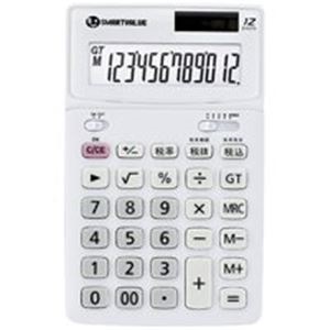 史上一番安い ジョインテックス (業務用5セット) 中型電卓 K071J-5 ホワイト5台 生活家電用アクセサリ・部品