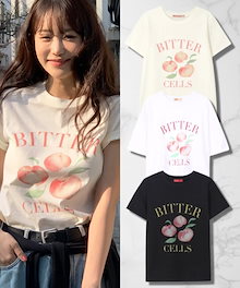 人気★BITTER CELLS☆COCKTAIL LOVE TEE Cocktail Love Tee-Black - 비터셀즈(bittercells)
