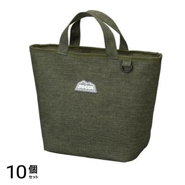 CB JAPAN (シービージャパン) BOCCA 保冷ランチトート 1個入 (カーキ) 10個セット