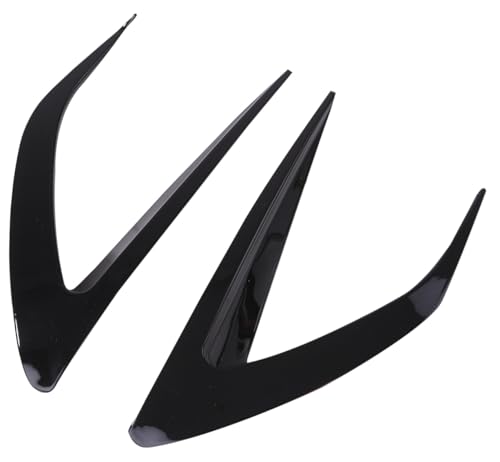 マツダ 用 フロント フォグ カバー 左右セット ピアノブラック ABS製 ブラック ロードスター ND型 MX-5 エアロ バンパー ドレスアップ 外装 汎用 社外品