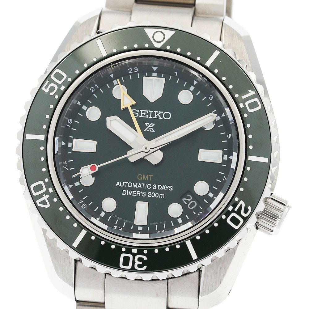 セイコー SEIKO SBEJ009/6R54-00D0 プロスペックス 1968 メカニカル ダイバー スキューバ GMT 自動巻き メンズ 美品 箱・保証書付き_934429【中古】
