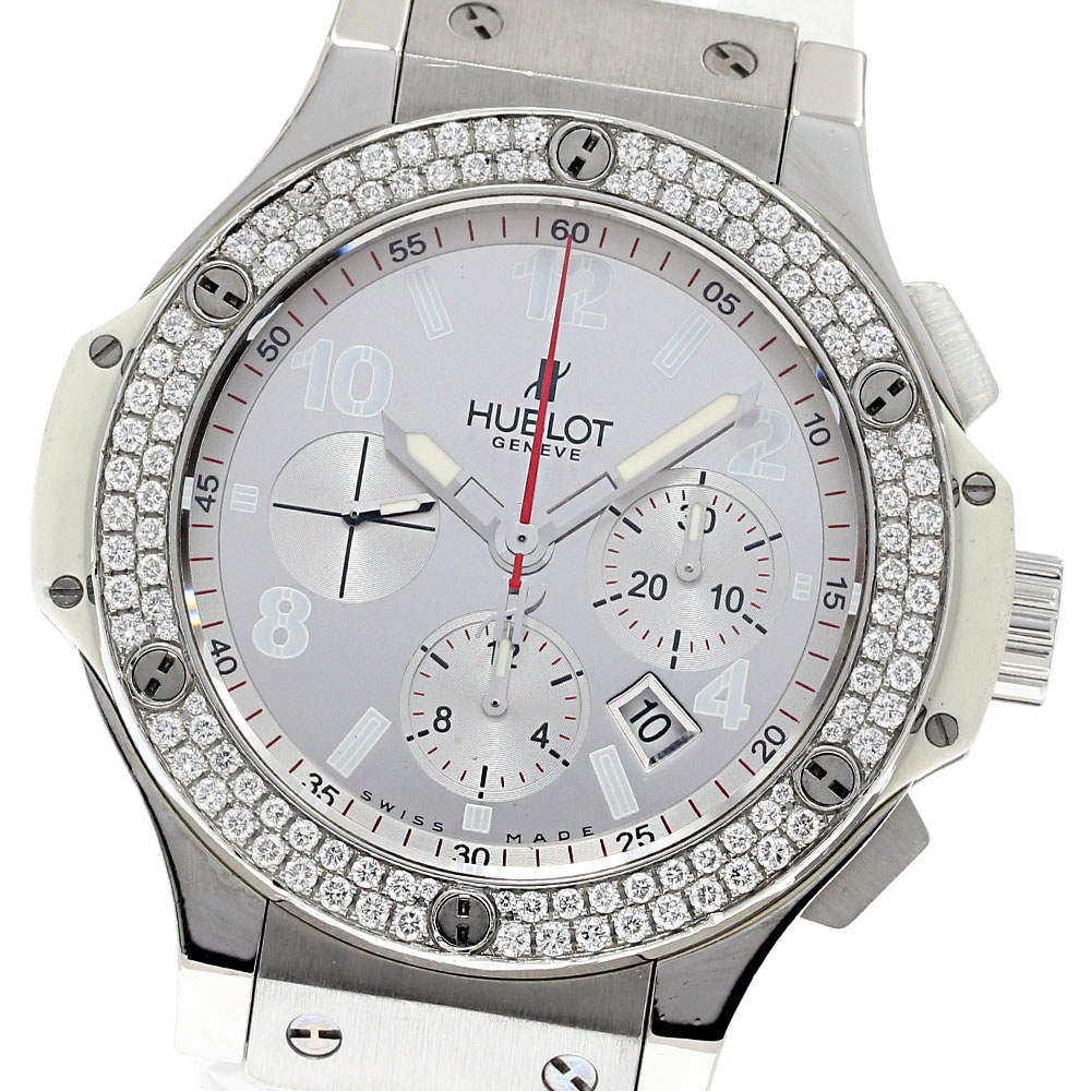 ウブロ HUBLOT 301.SE.001.RW.114 ビッグバン ダイヤベゼル クロノグラフ 自動巻き メンズ _834999【中古】 452,280円