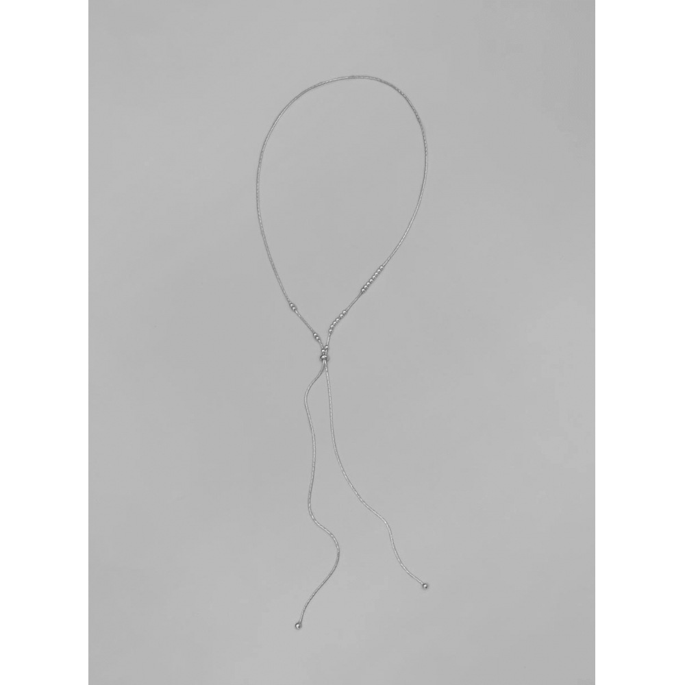 ブラックアップ (シルバー925) メイドタイネックレス