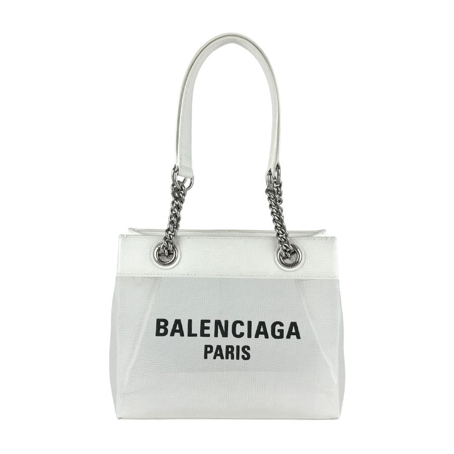バレンシアガ BALENCIAGA ハンドバッグ デューティーフリー レザー/メッシュ ホワイト レディース 741602 z3546 57,480円
