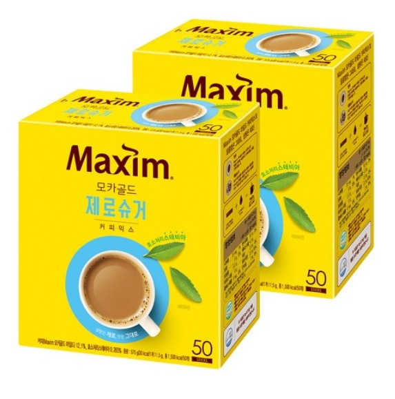 モカゴールド ゼロシュガー コーヒーミックス 砂糖ゼロ 糖類ゼロ ステビア配合 スティックタイプ 100本入 健康志向 手軽用