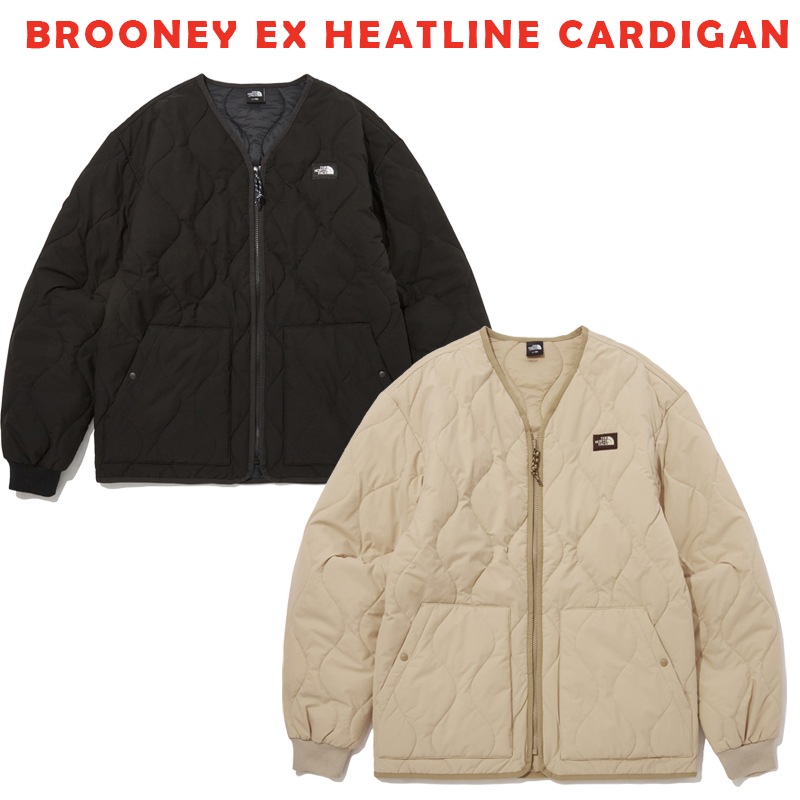 韓国正規品保証 関税負担なし NJ3NP59A BROONEY EX HEATLINE CARDIGANデイリー 基本 着装 男子 女子 人気 韓国 ファッション 男女共用 アウトドア
