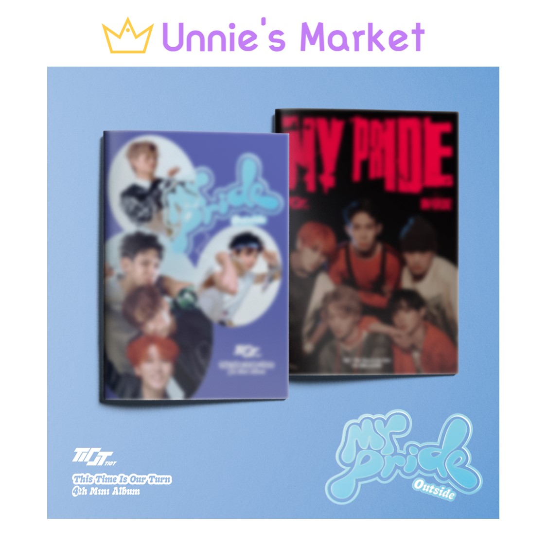 [SET] TIOT [MY PRIDE] Photobook ver. / 4rd Mini Album