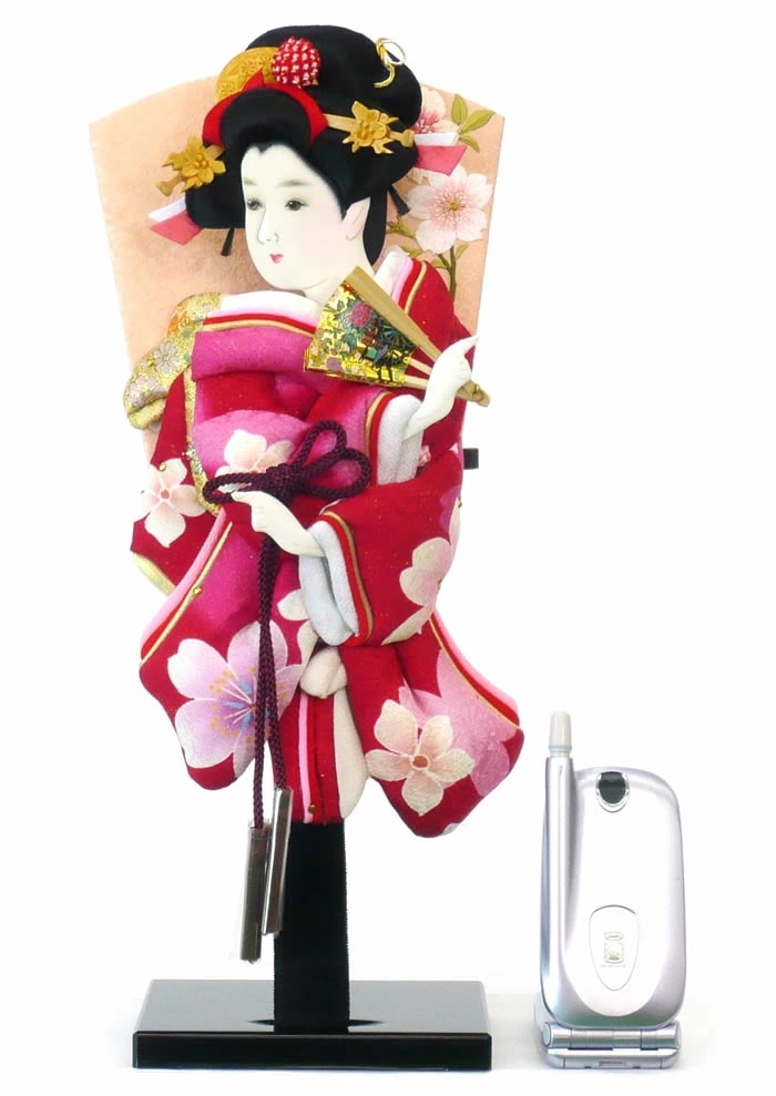 羽子板 初正月 初節句 厄除け 出し飾り かわいい 立体 振袖 道成寺 送料無料 コンパクト ミニ 新作 秀光 限定品 目玉商品 お買得 人気 ランキング P6157