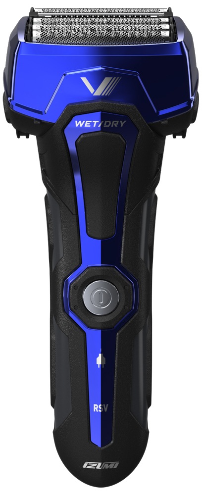 イズミ IZF-V743R-A メンズシェーバー[電気シェーバー]【4枚刃】（ディープシーブルー） IZFV743RA