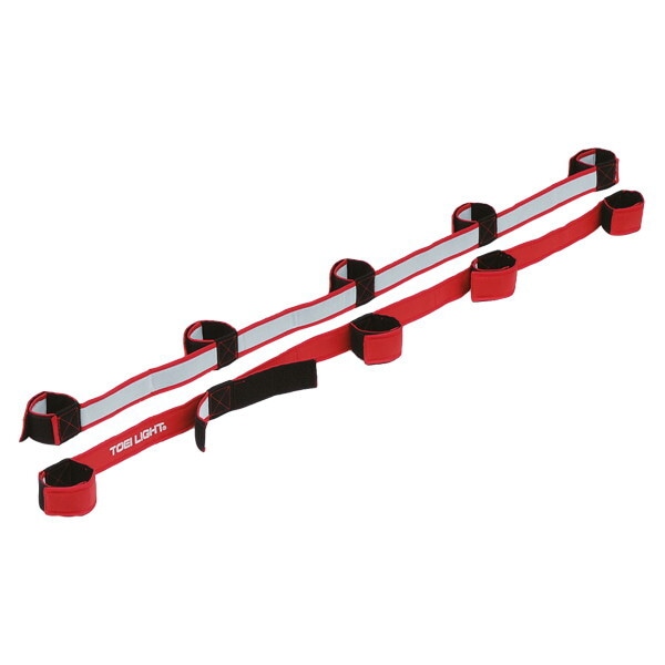 学校体育器具 むかで用ベルトDX5 レッド B3384R