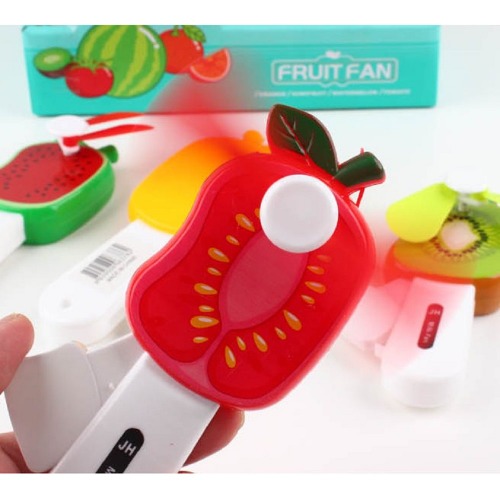 フルーツマニュアル扇風機×24個かわいい面白いクールなおもちゃキャンプグループプレゼント誕生日こどもの日クリスマス