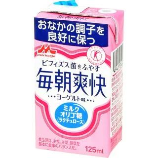 【送料無料】 森永 毎朝爽快 200ml48本/2ケース