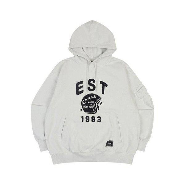 フーディー CQK KQFC-HY51520EC CRS バイカーフーディー 5152 エクリュ