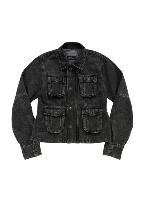 【AS"ON】 TAN DENIM JACKET 正規品