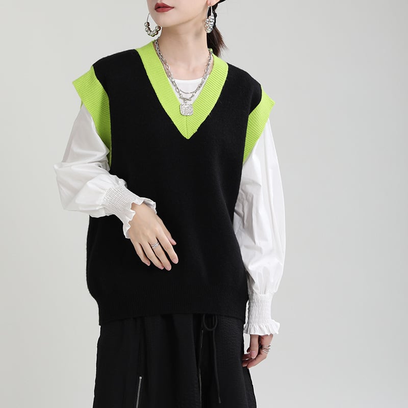 トップス 上着 人気 おすすめ おしゃれ お洒落 安い プチプラ ブラウス 長袖 ロング ベスト 半袖 オーバーサイズ ビックシルエット ダボダボ ダボッとした ざっくり ぶかぶか