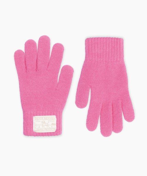 RENNYRENNIE_RENNY WOOL GLOVES [ CANDY PINK ]