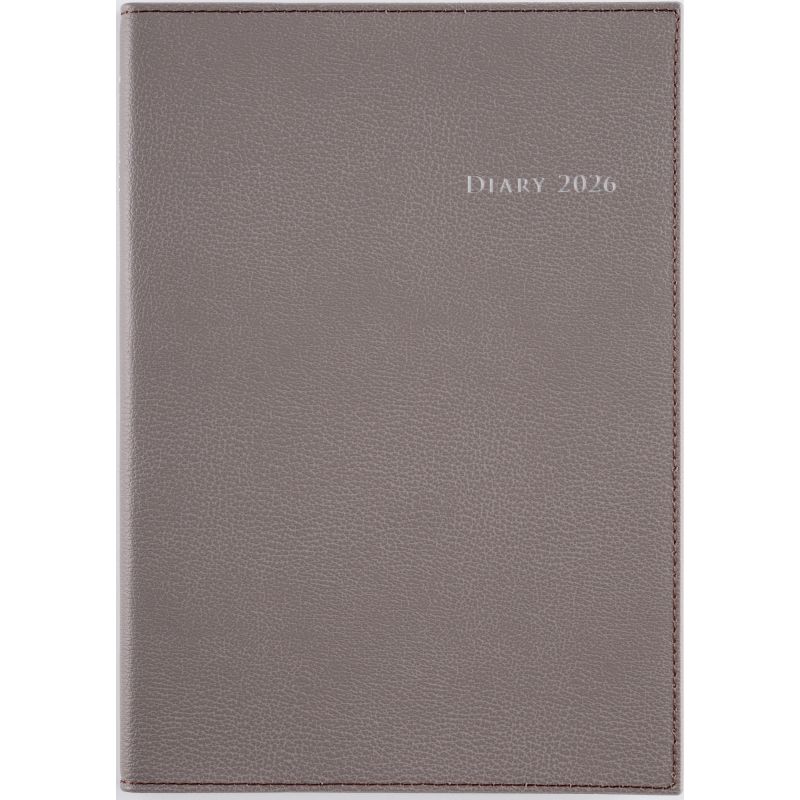 （まとめ買い）高橋書店 2026年 手帳 No.437 デスクダイアリーカジュアル7 A5判 週間バーティカル式＆月間ブロック式 ウォームグレイ [x3]