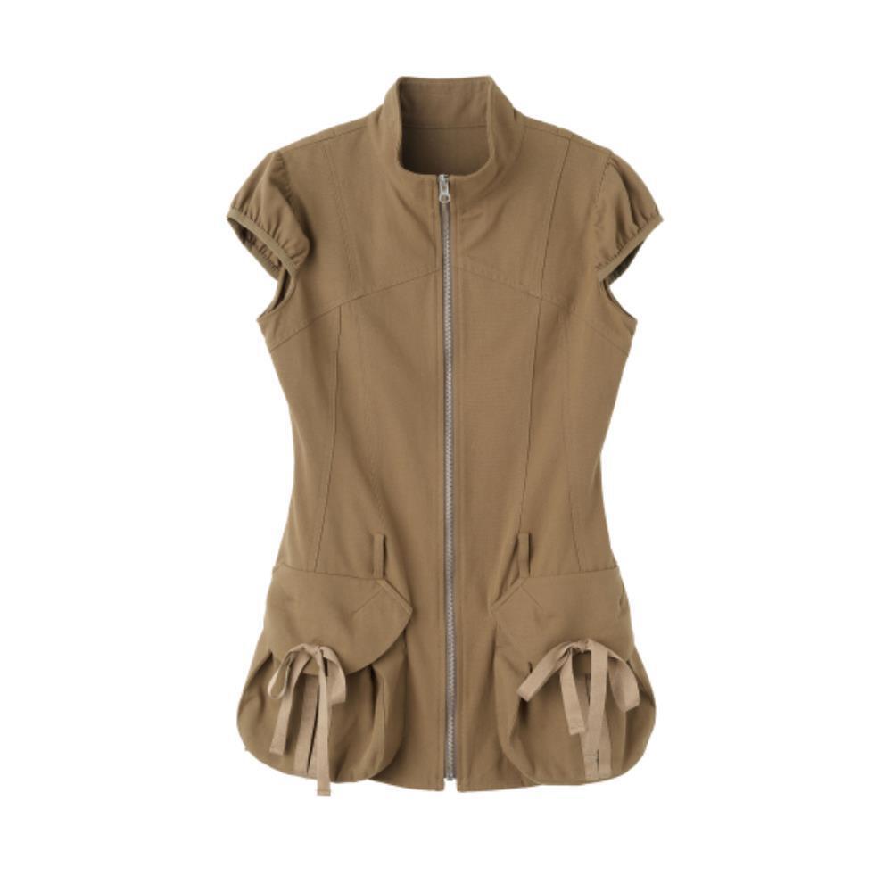 スカルプター Cargo ZipUp Dress Soft Brown SC24S302BR