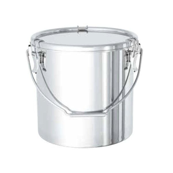 日東金属工業 CTB18 ステンレスタンク ストレートクリップ式吊下げ密閉タンク(フタ付) 4L メーカー直送