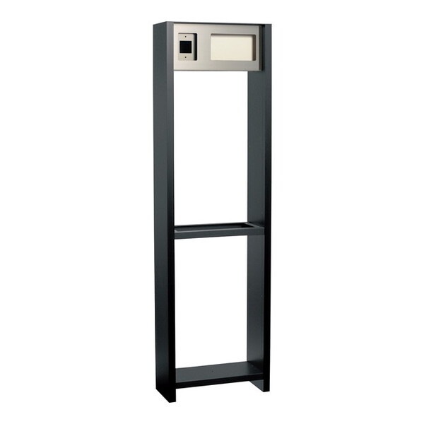 ユニソン 704661310 コルディアラック2 柱BK パネルMアイボリー 左インターホン ユニットウォール メーカー直送