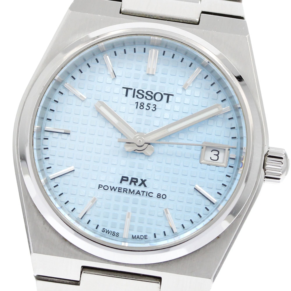ティソ TISSOT T137.207.11.351.00 PRX パワーマティック80 デイト 自動巻き メンズ 箱・保証書付き_961134【中古】
