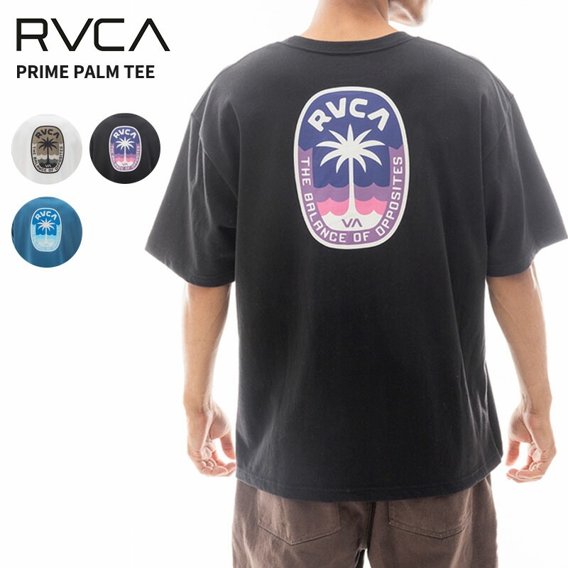 ルーカ 半袖Tシャツ RVCA PRIME PALM TEE メンズ Tシャツ カットソー 男性 be041-231