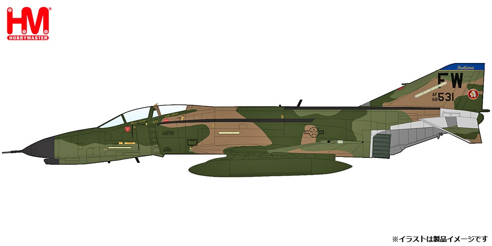 ホビーマスター 1/72 F-4E ファントム2アメリカ空軍 第163戦闘飛行隊 1987【HA19046】 塗装済完成品 HA19046 F-4E ファントム2 163セントウヒコウタイ 198