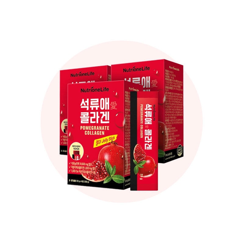 [Nutrione]ザクロコラーゲンゼリースティック20g * 14pcs * 3box