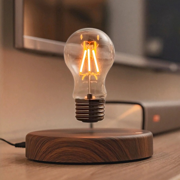 磁気浮上ランプ 電球 浮く インテリア 雑貨 オブジェ おしゃれ 小物 照明 ガラス ライト モダン 北欧30%までに制限